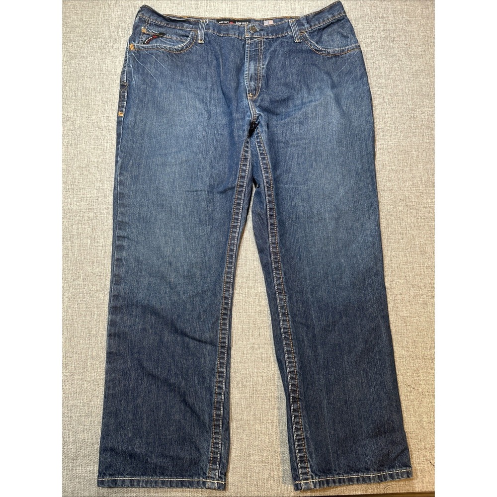Ariat Flame Resistant FR Jeans Mens 42x32* M4 Relaxed Boot CAT2 2112 Denim Jeans